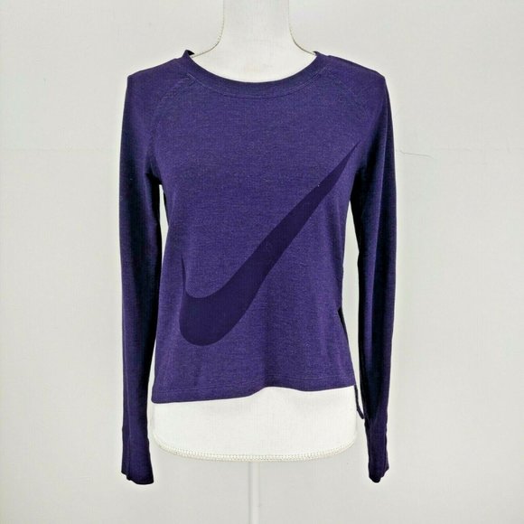 Nike Sphere Dry-Fit Size S Pullover Sweatshirt T-Shirt Top Athletic Training - Picture 2 of 8